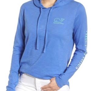 Vineyard Vines long sleeve whale hoodie t-shirt